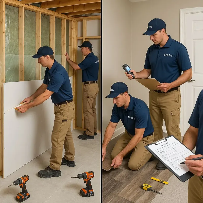 Repairs and Reconstruction process in Conneaut, OH